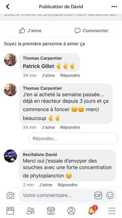 témoignage utilisateur phytoplancton
