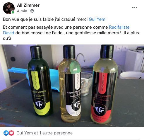 temoignages Facebook sur le phytoplancton