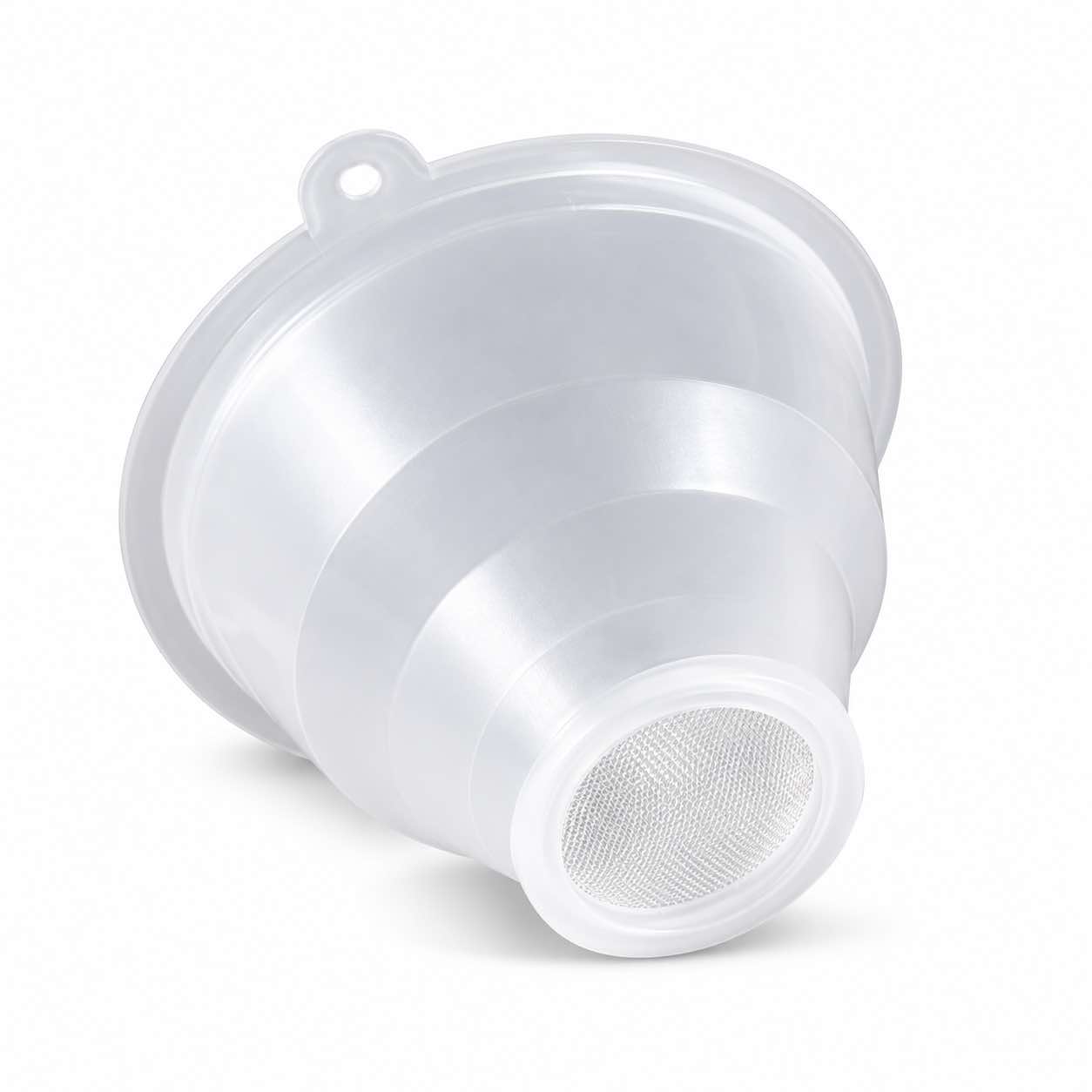 Entonnoir blanc recolte phytoplancton 90 micron